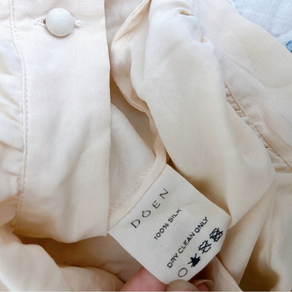 Doen sparrow top ivory silk xs - Picture 6 of 6